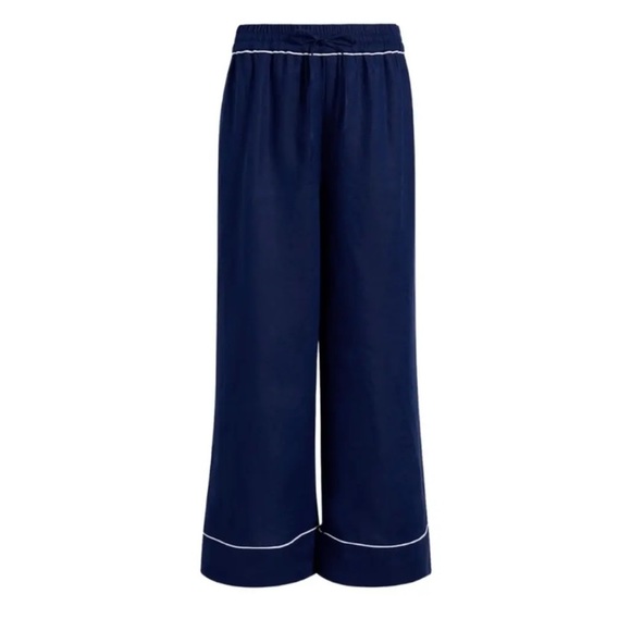 Hill House Home Skylar Pant Navy Linen NWT - Picture 3 of 6